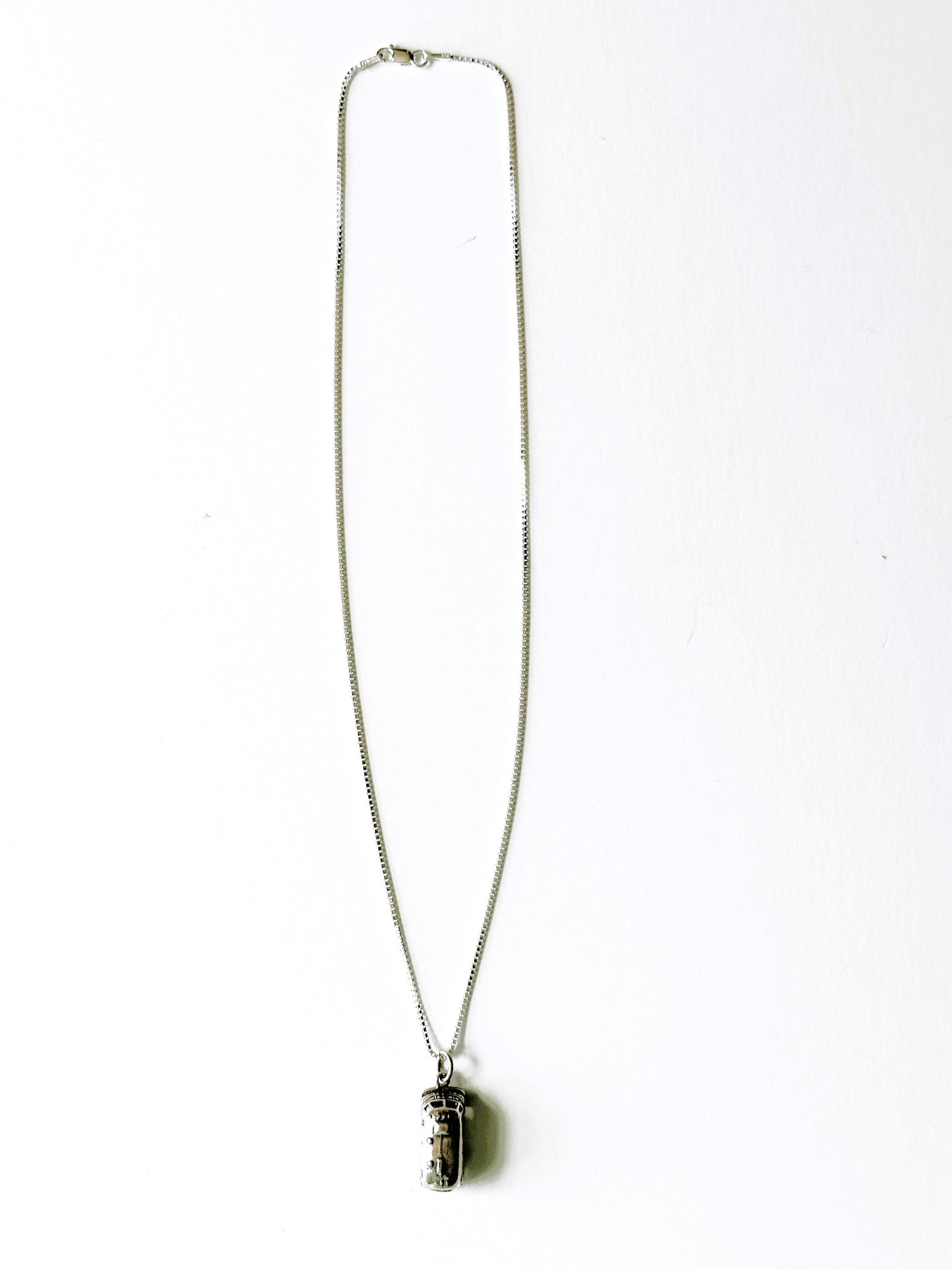 American Road Trip RV Sterling Silver Charm on New 18 Inch Sterling Silver Necklace