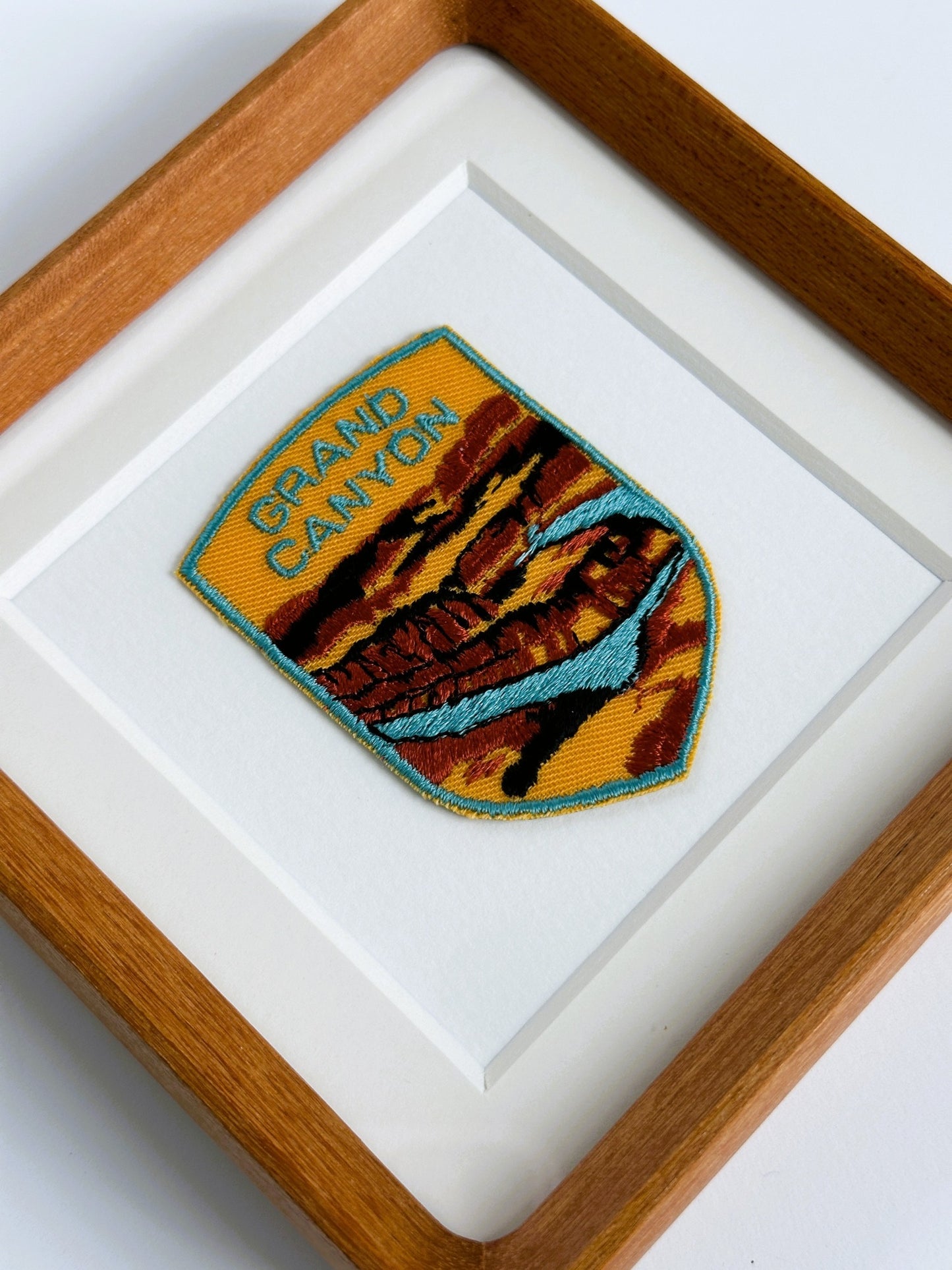 Arizona Grand Canyon Vintage Framed Travel Patch