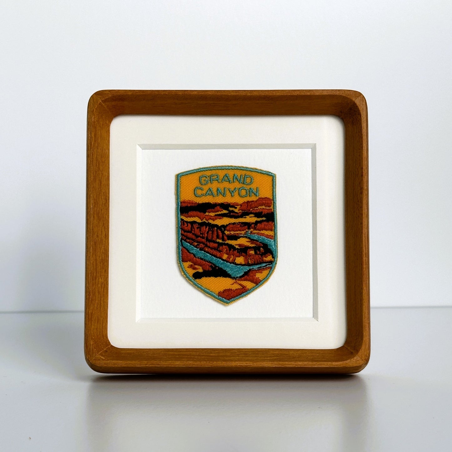 Arizona Grand Canyon Vintage Framed Travel Patch
