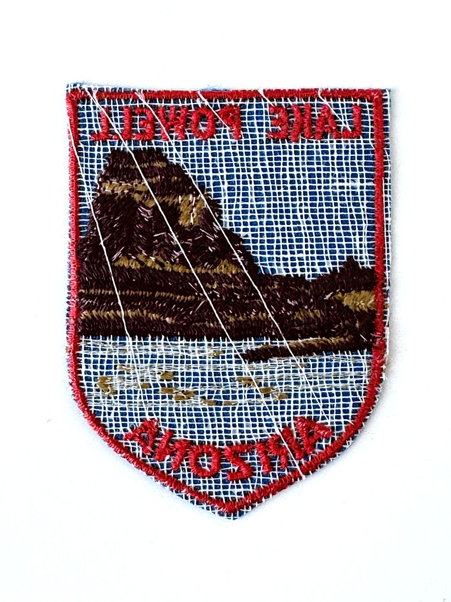 Arizona Lake Powell Blue Vintage Patch
