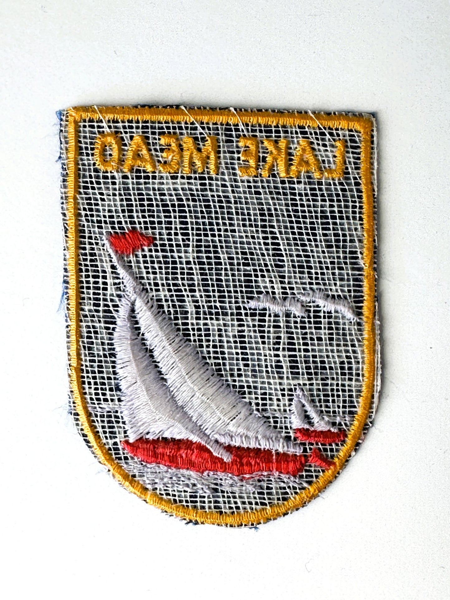 Arizona Nevada Lake Mead Sailboat Vintage Patch