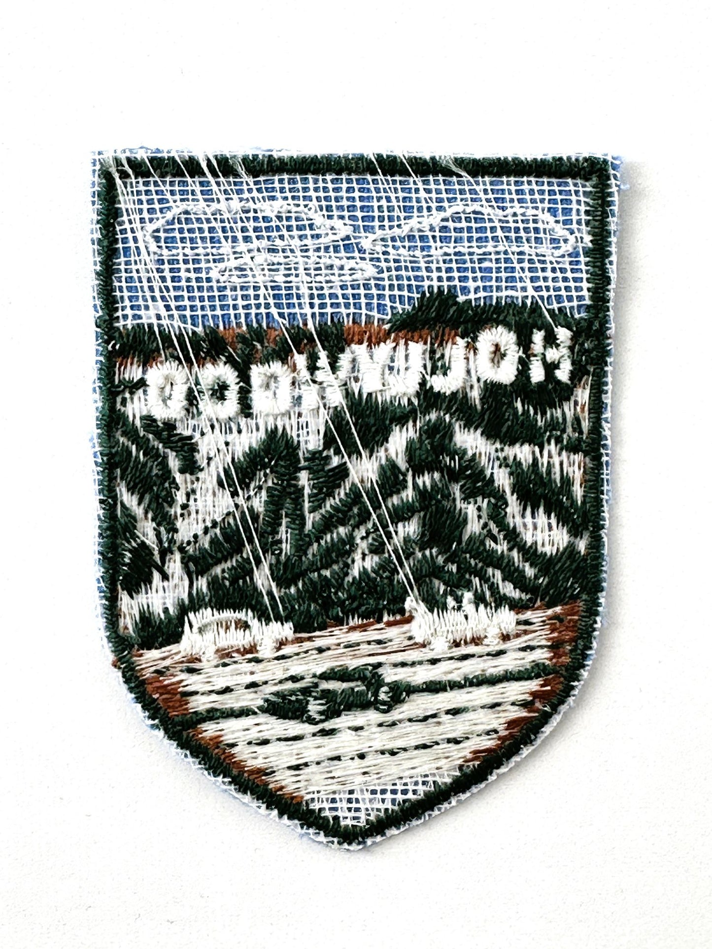 California Hollywood Sign Vintage Patch