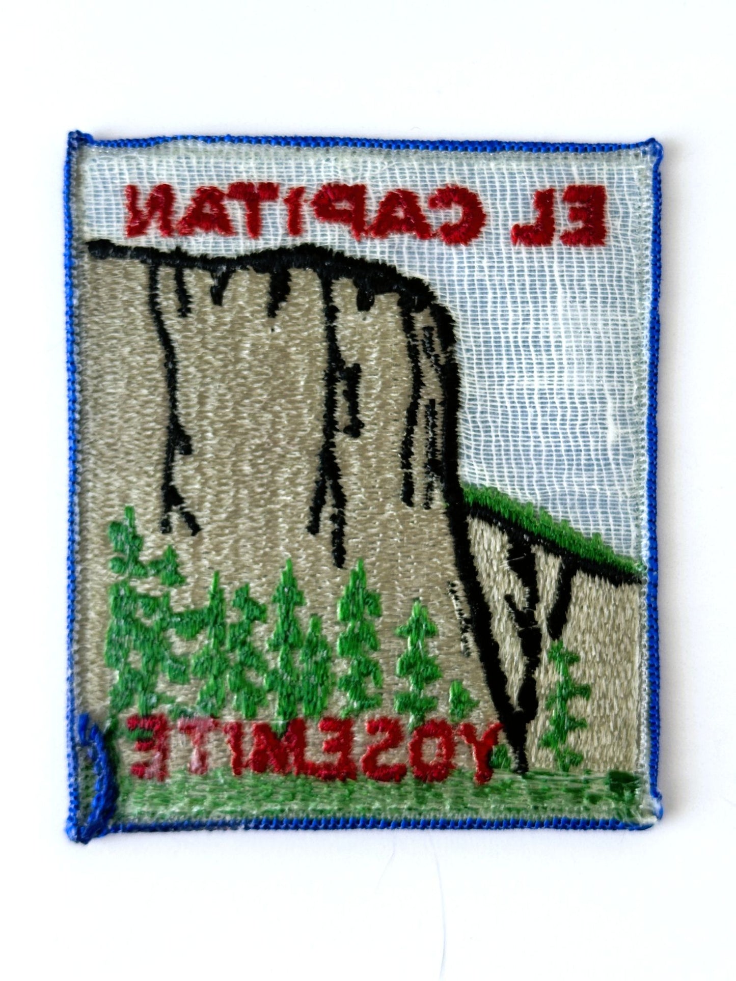 California Yosemite El Capitan Large Vintage Patch