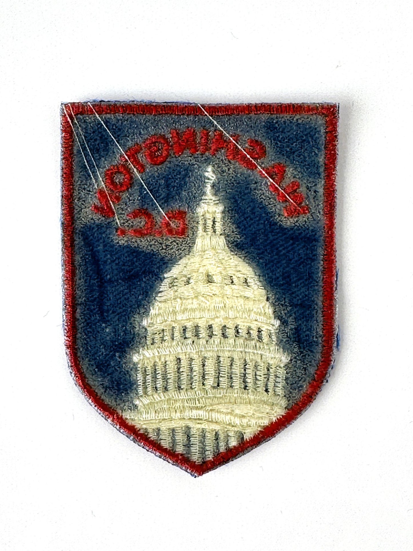 DC Washington Capitol Building Vintage Patch
