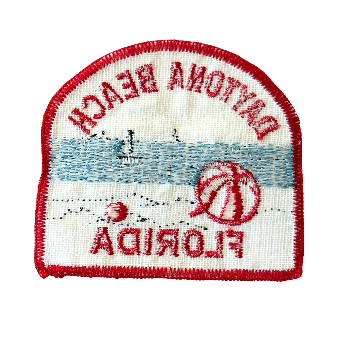 Florida Daytona Beach Large Vintage Patch