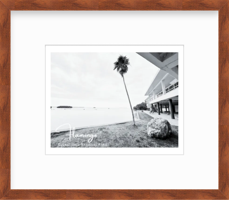 Florida Everglades National Park Flamingo Visitor Center Giclee Travel Print
