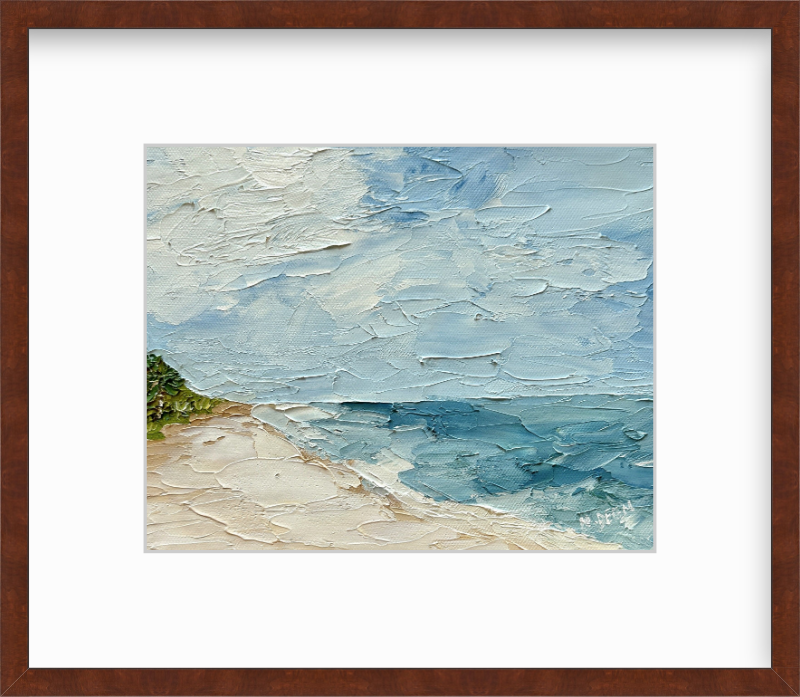 Florida Gulf Coast Painting Giclee Art Print