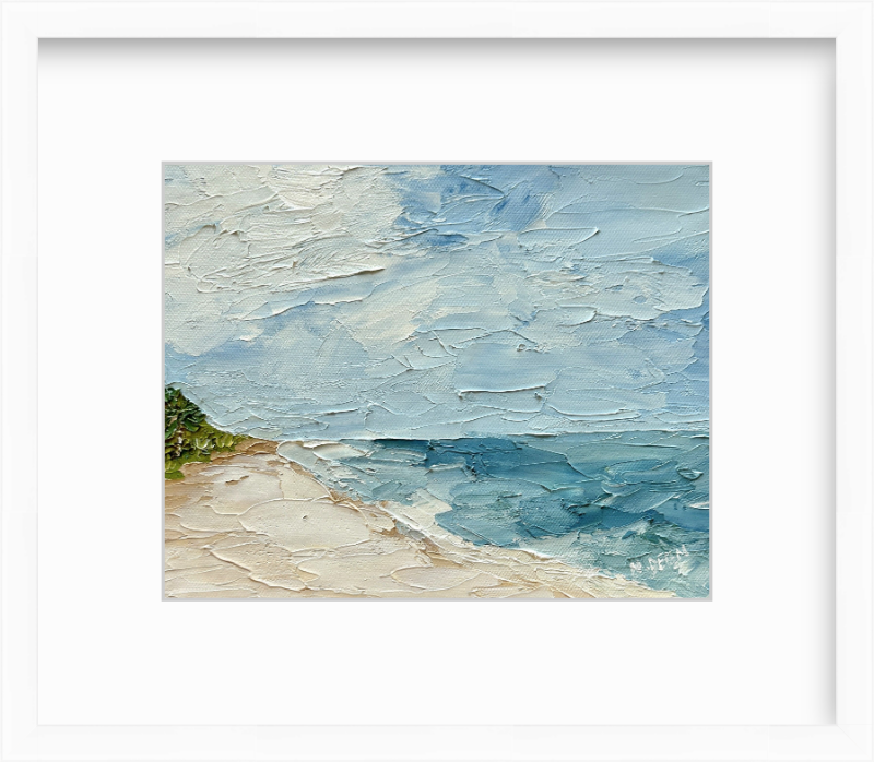 Florida Gulf Coast Painting Giclee Art Print