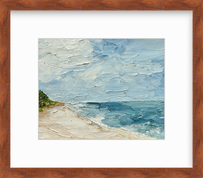 Florida Gulf Coast Painting Giclee Art Print