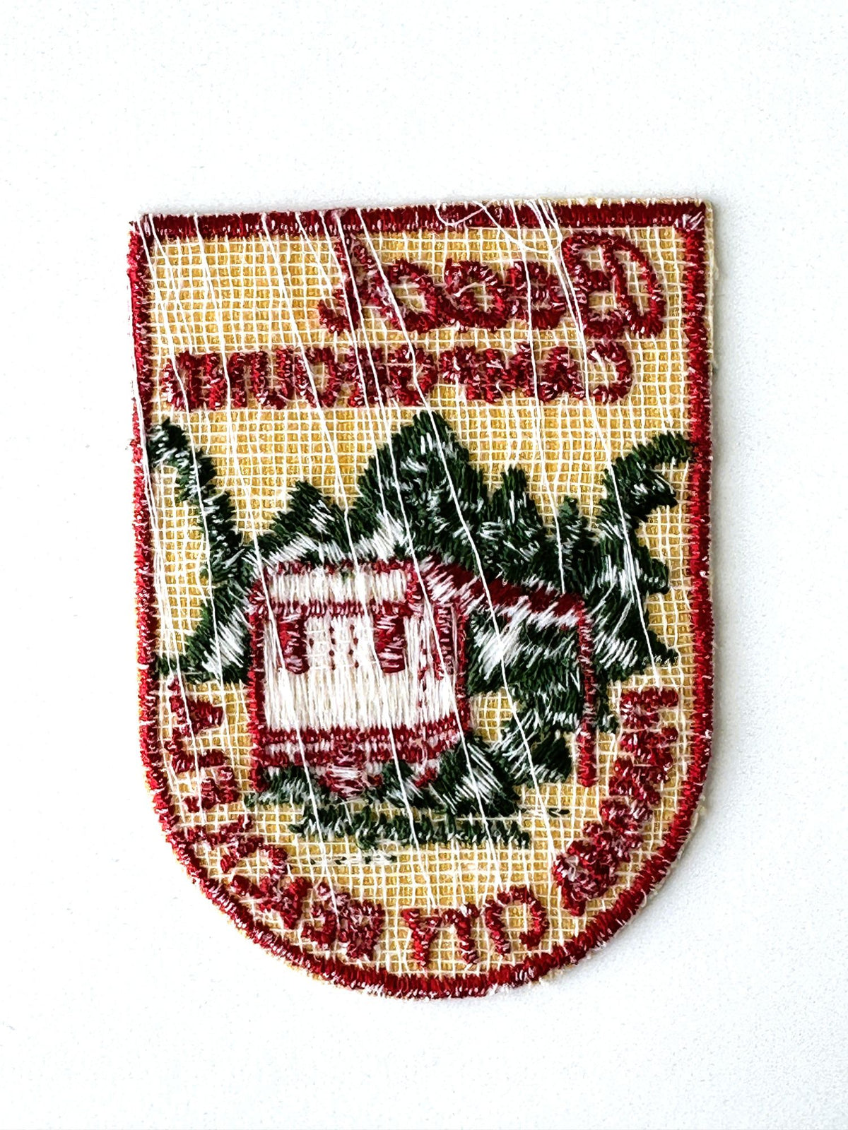 Florida Panama City Beach Campground Vintage Patch