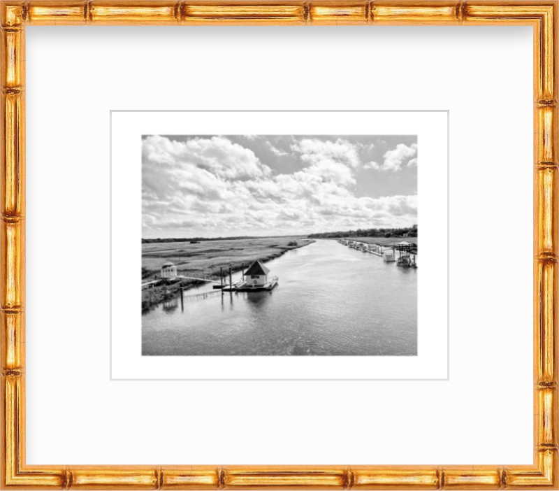 Florida Amelia Island Egans Creek Giclee Travel Print