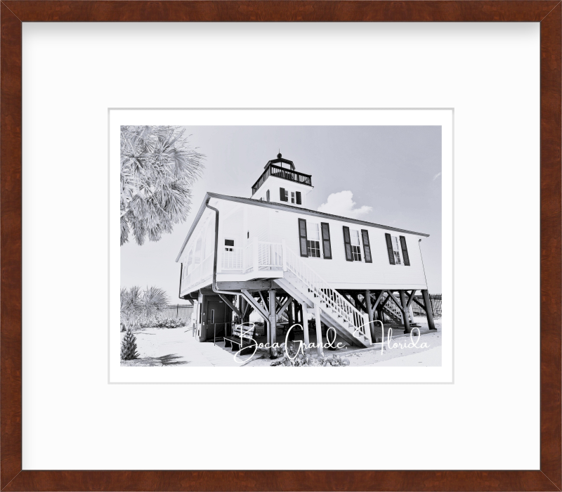 Florida Boca Grande Lighthouse Giclee Travel Print