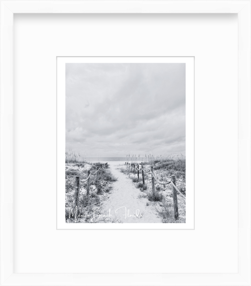 Florida Mexico Beach Giclee Travel Print