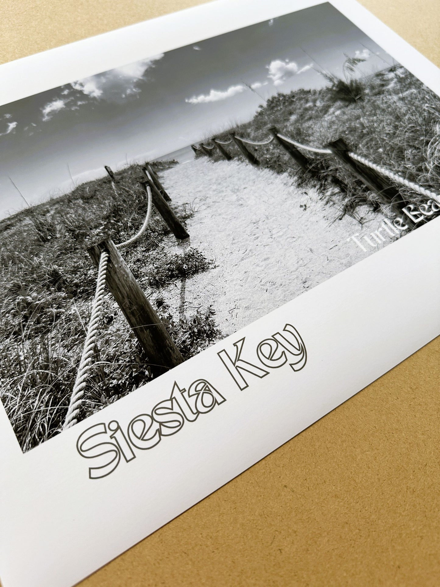 Florida Siesta Key at Turtle Beach Giclee Travel Print