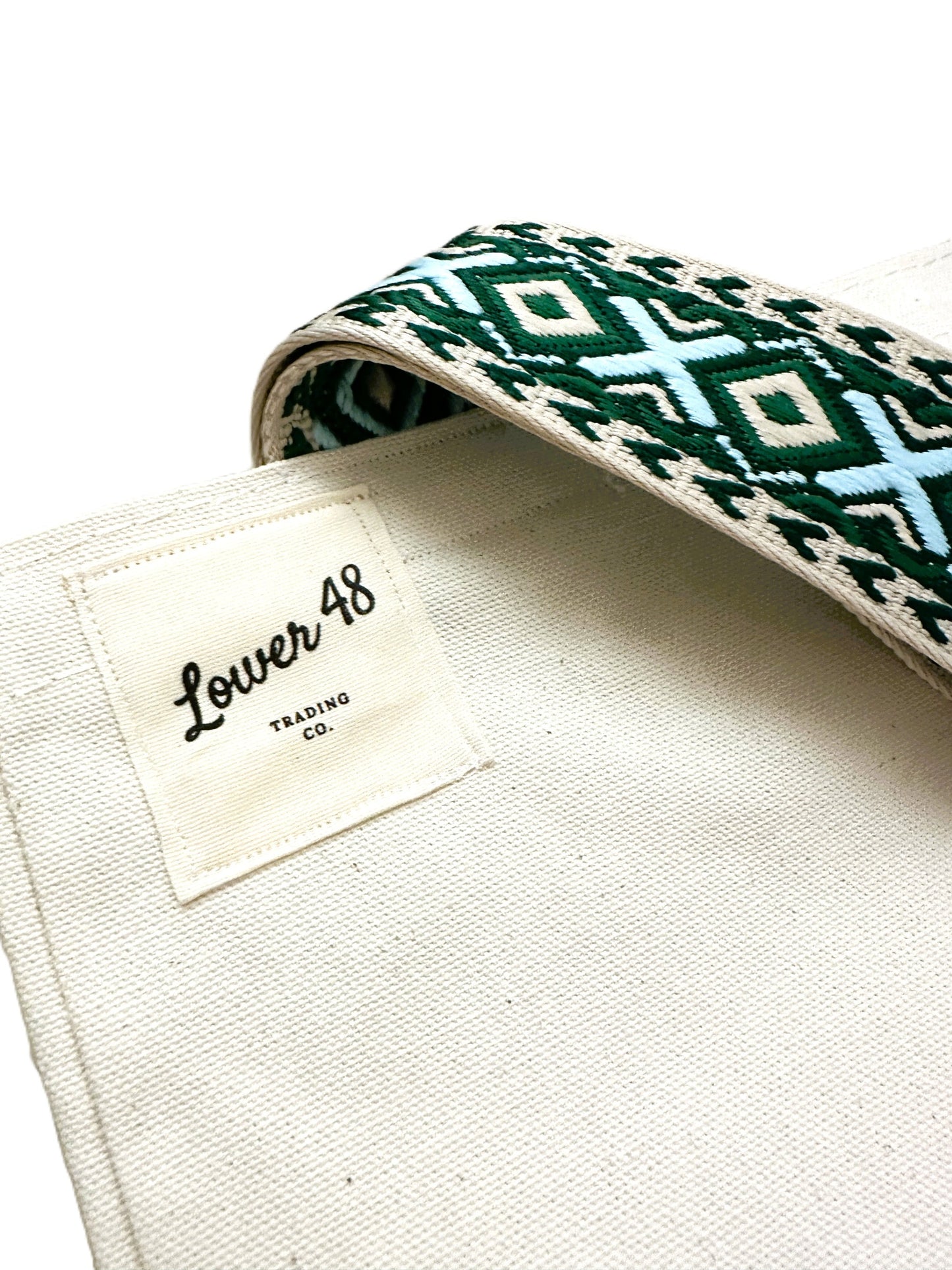 Florida Botanicals Block Print Tote Bag