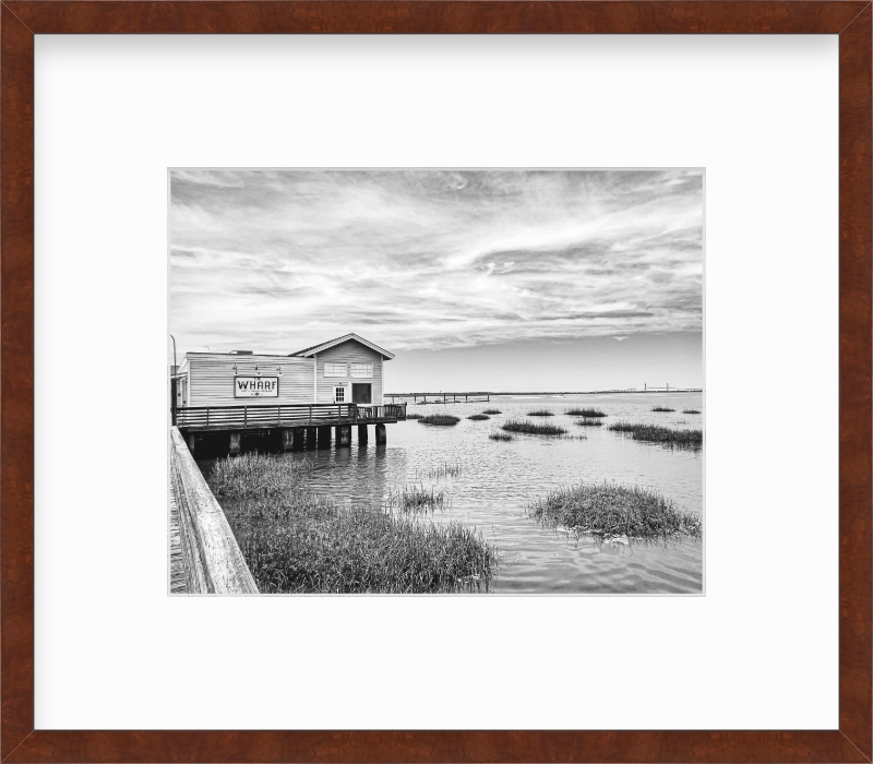 Georgia Jekyll Island Wharf Giclee Travel Print