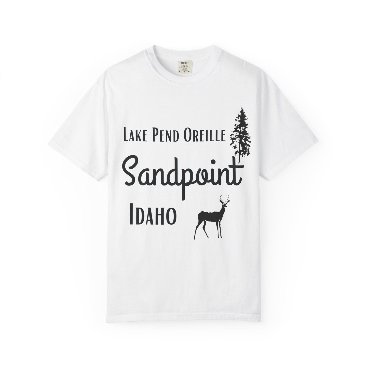 Idaho Sandpoint Lake Pend Oreille Adult Unisex T-Shirt