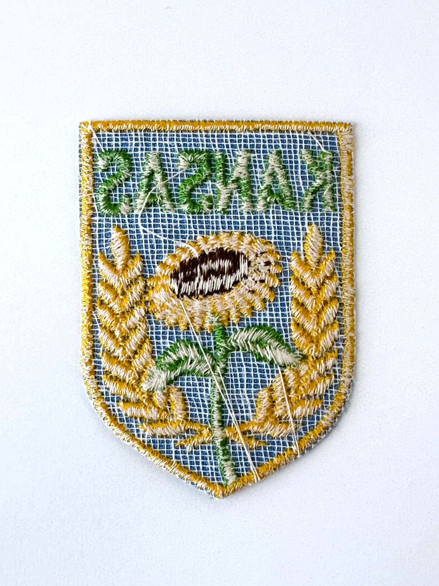 Kansas Sunflower Vintage Patch