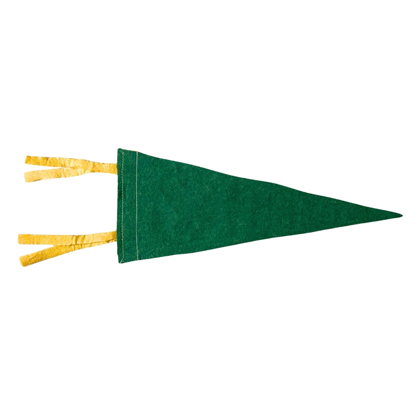 Louisiana Pelican Small Green Vintage Pennant