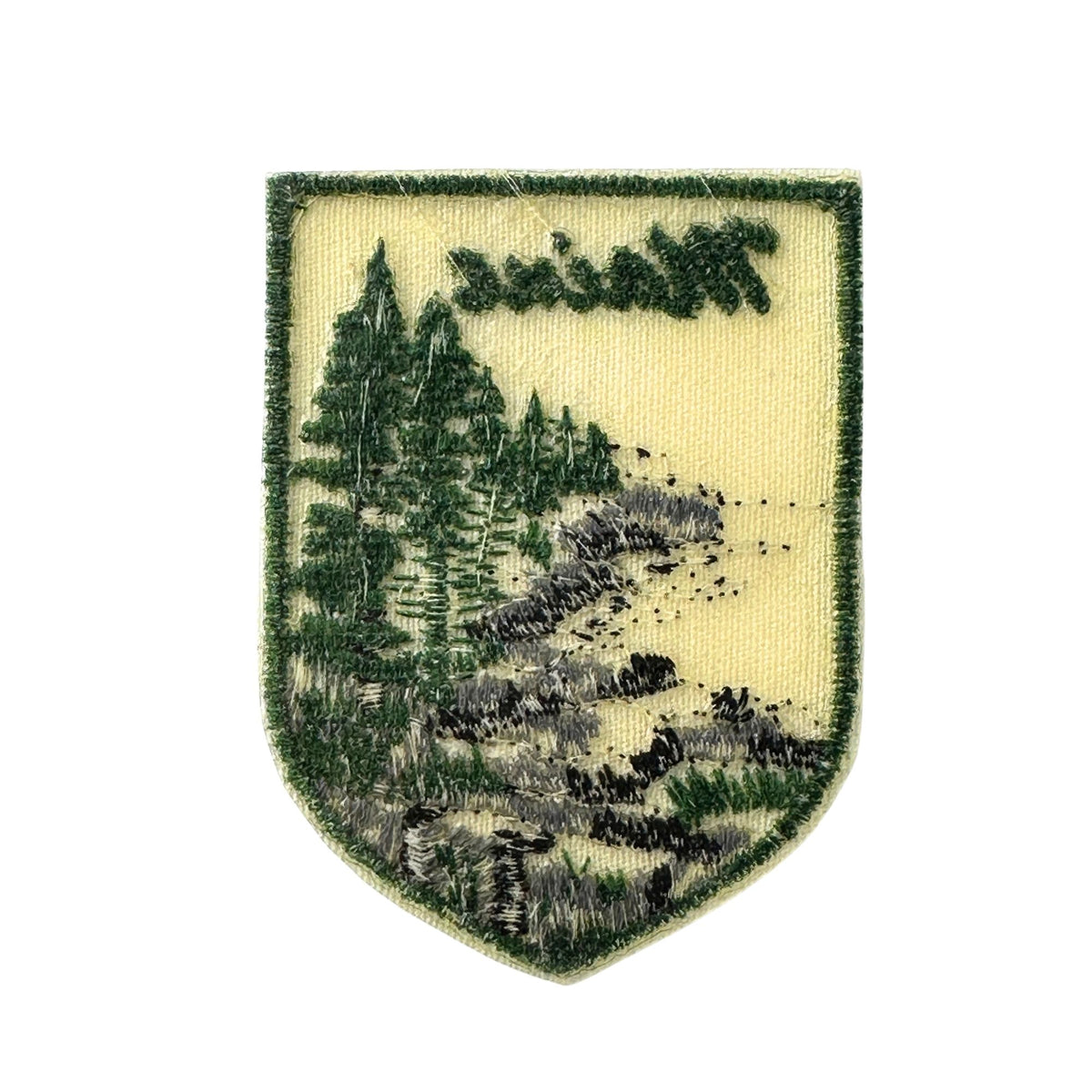 Maine Coast Vintage Green Patch