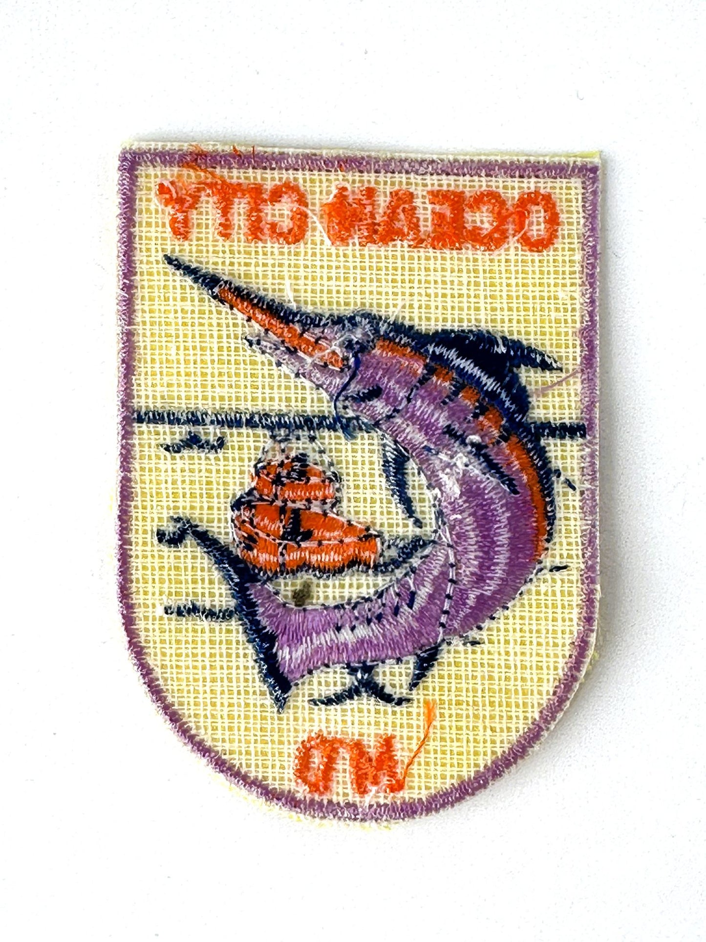 Maryland Ocean City Coastal Vintage Patch