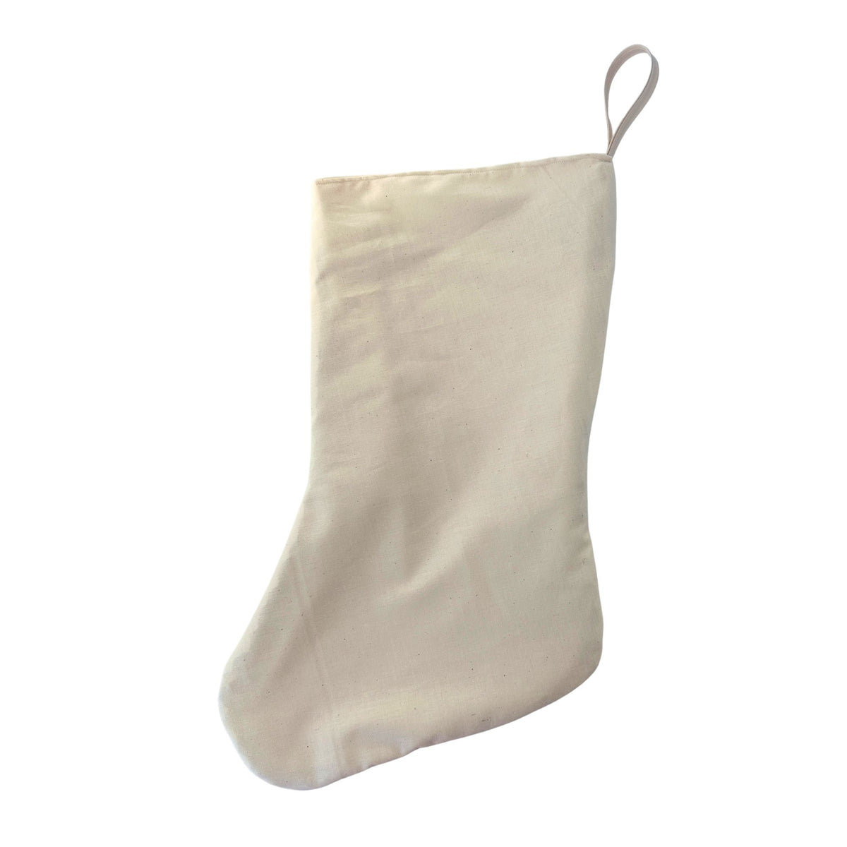 Massachusetts Cape Cod Vintage Hand Printed Linen Freshly Sewn Stocking