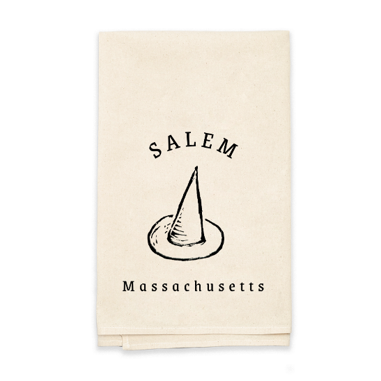 Massachusetts Salem Flour Sack Dish Towel