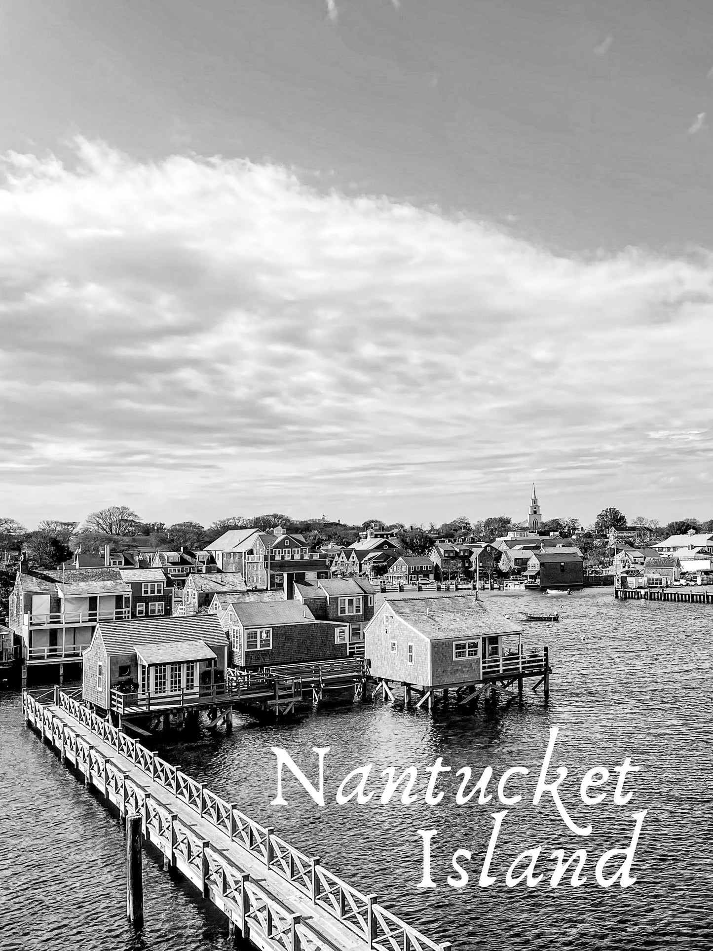 Massachusetts Nantucket Island Giclee Travel Print