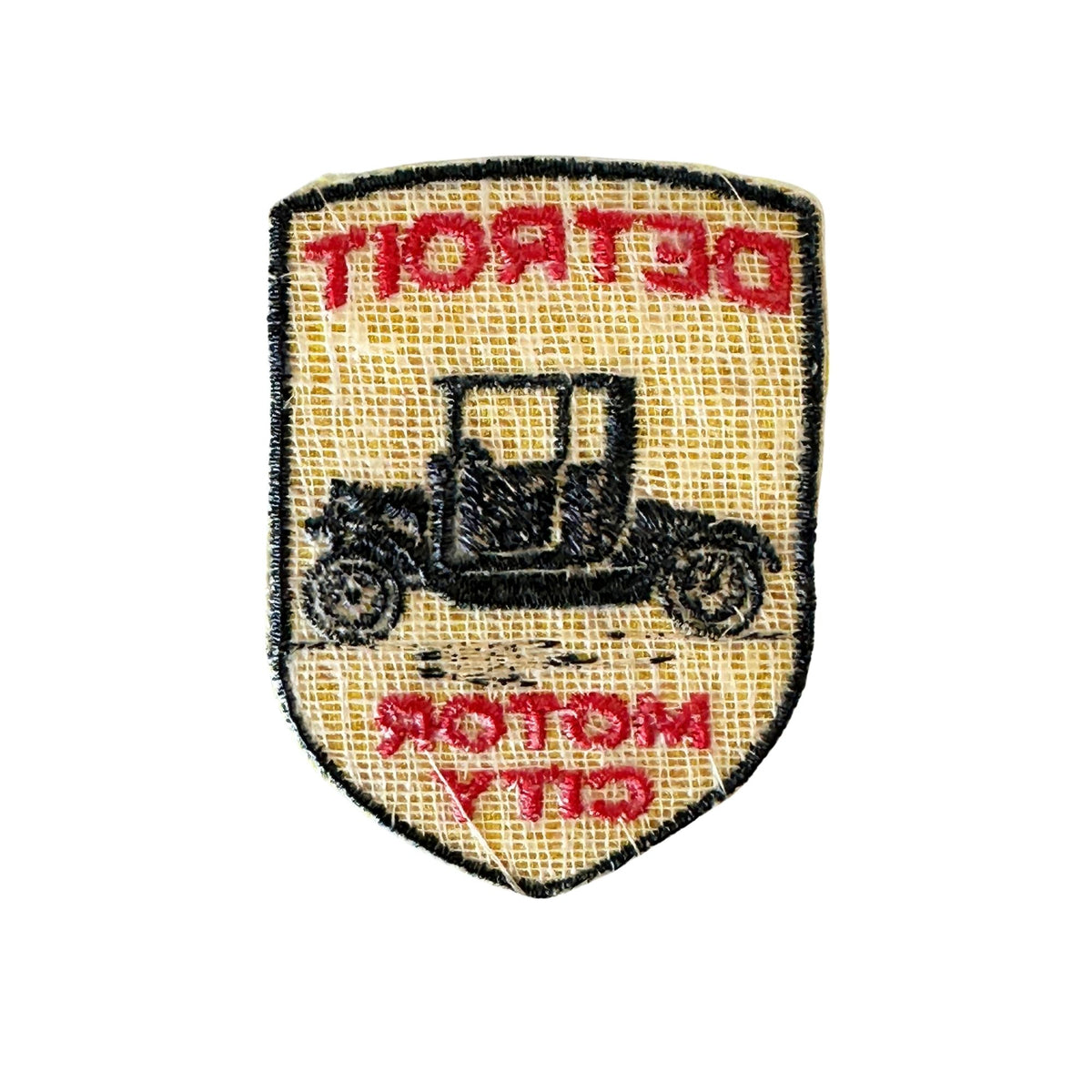 Michigan Detroit Motor City Vintage Patch