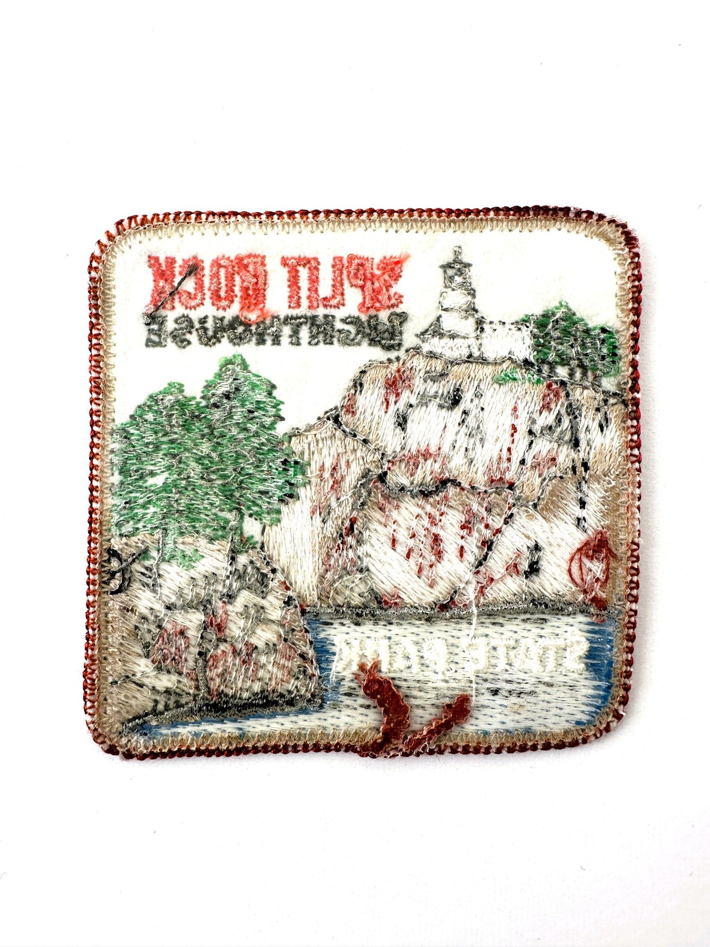 Minnesota Split Rock Lighthouse State Park Lake Superior Vintage Patch