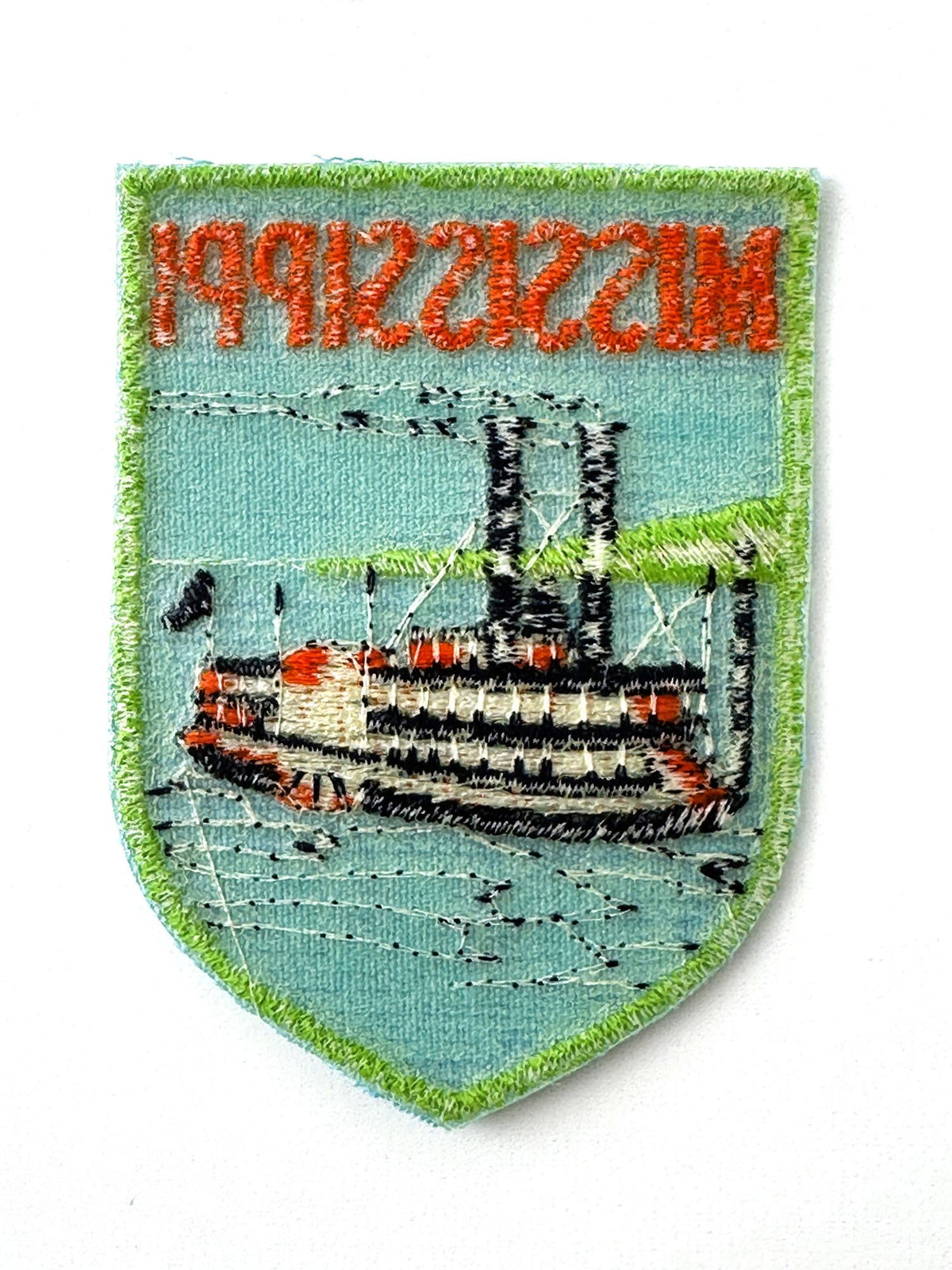 Mississippi Riverboat Vintage Patch
