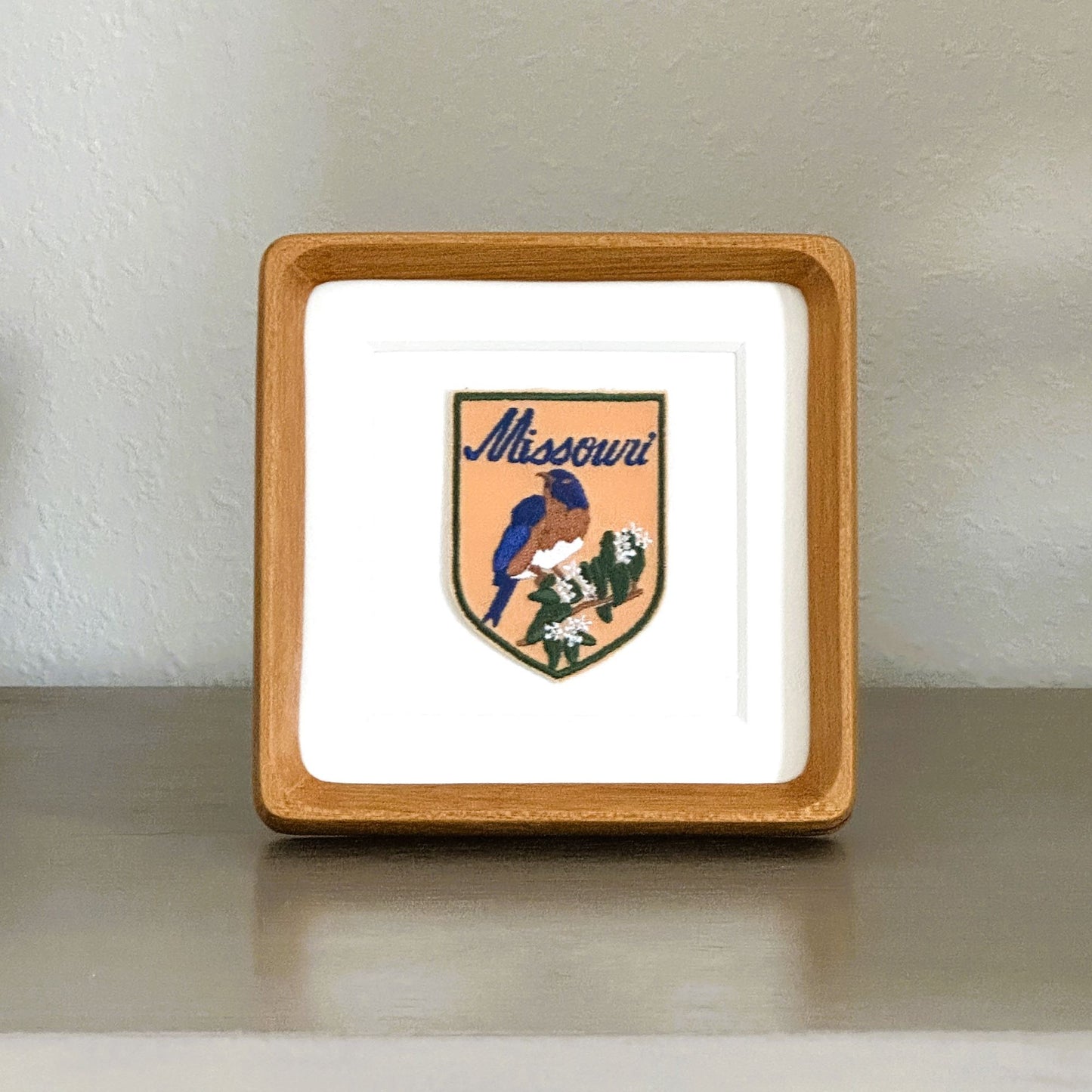 Missouri Vintage Framed Travel Patch