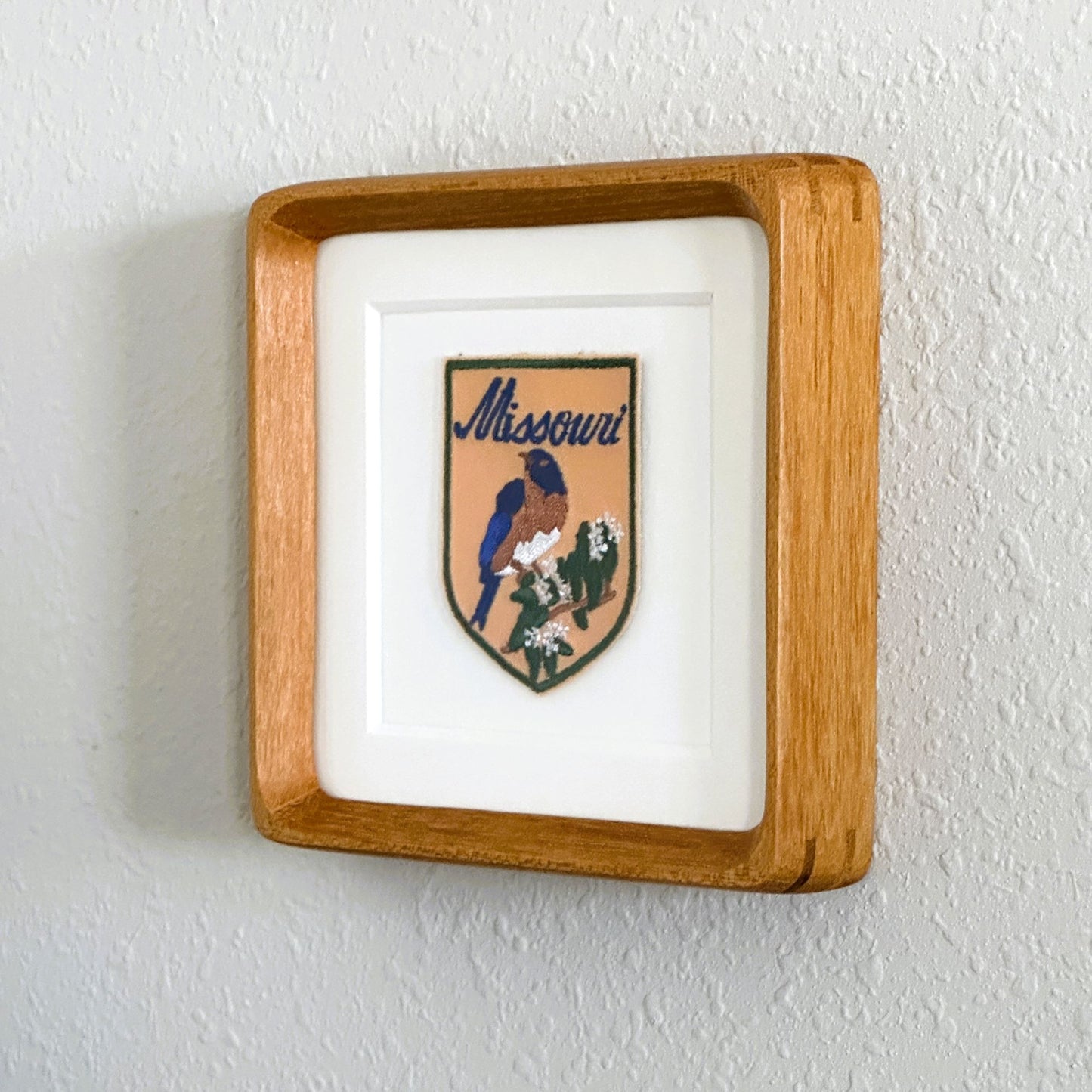 Missouri Vintage Framed Travel Patch