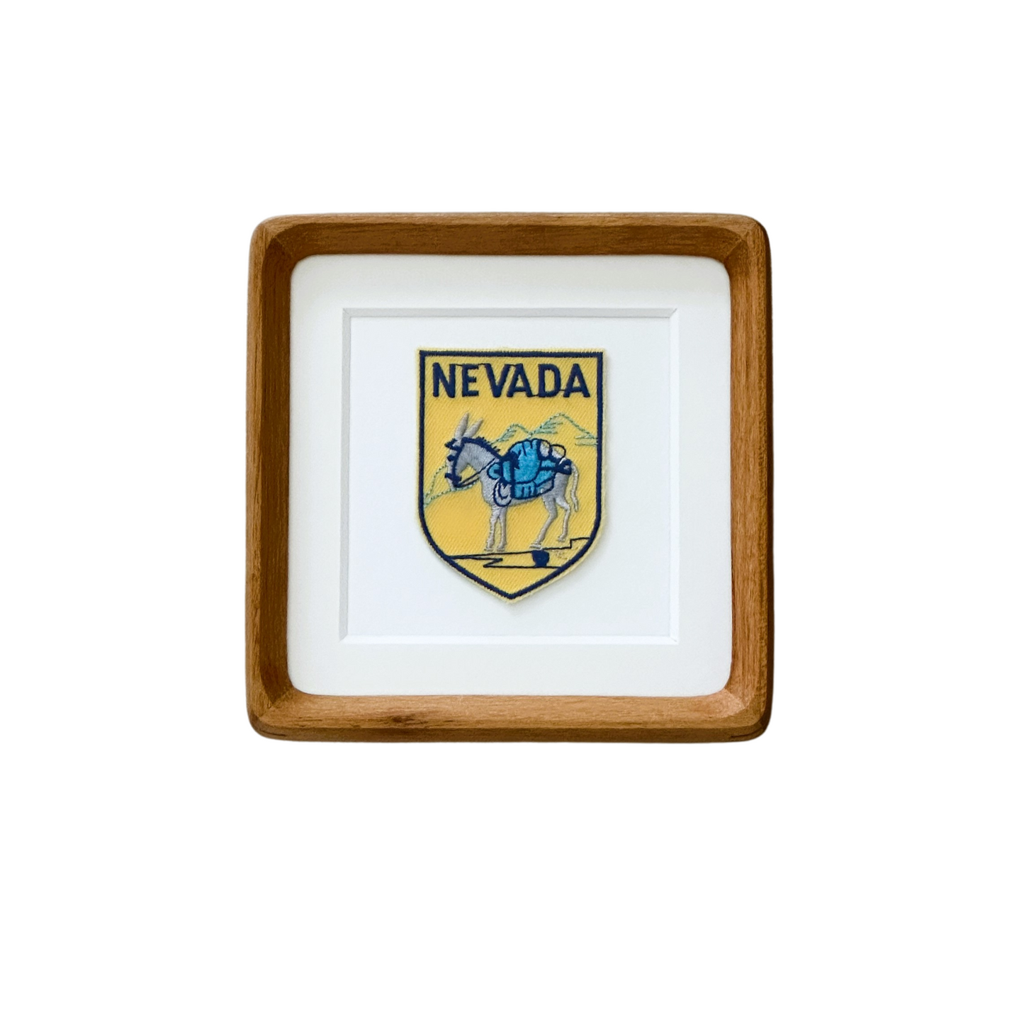 Nevada Vintage Framed Travel Patch