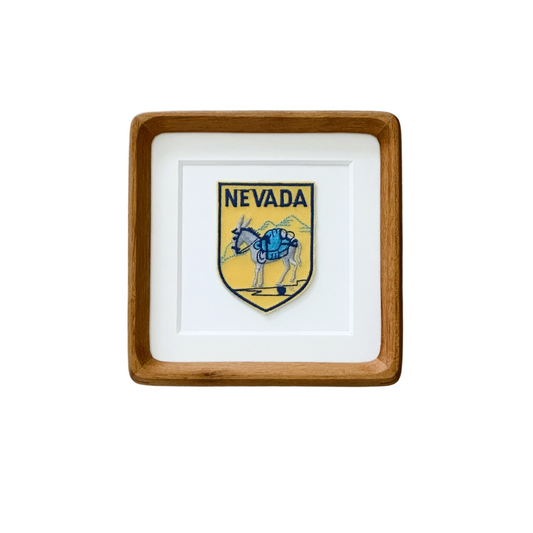 Nevada Vintage Framed Travel Patch