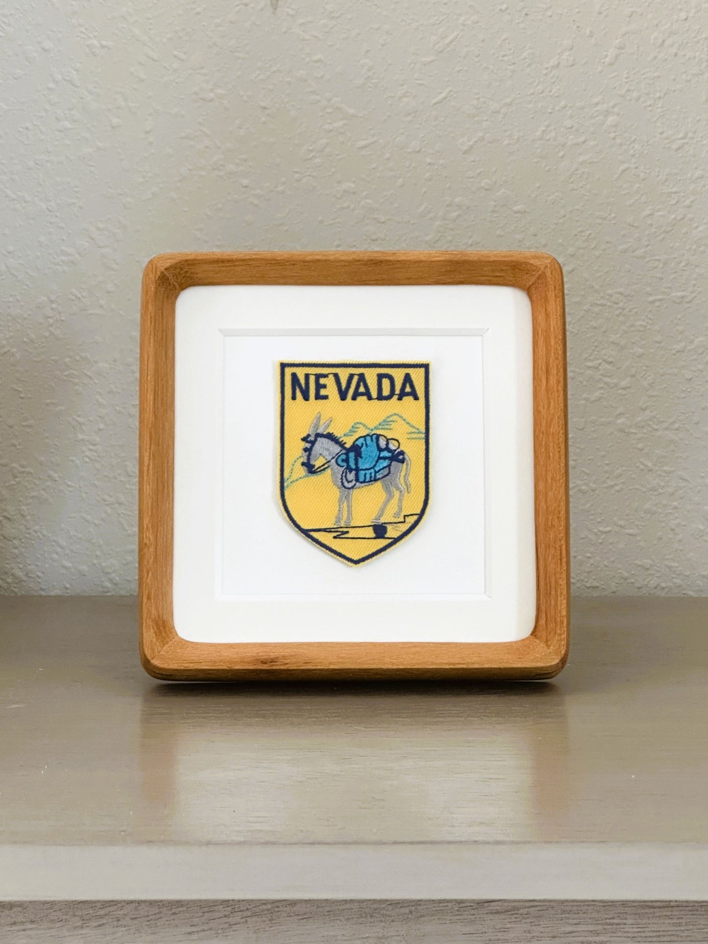 Nevada Vintage Framed Travel Patch