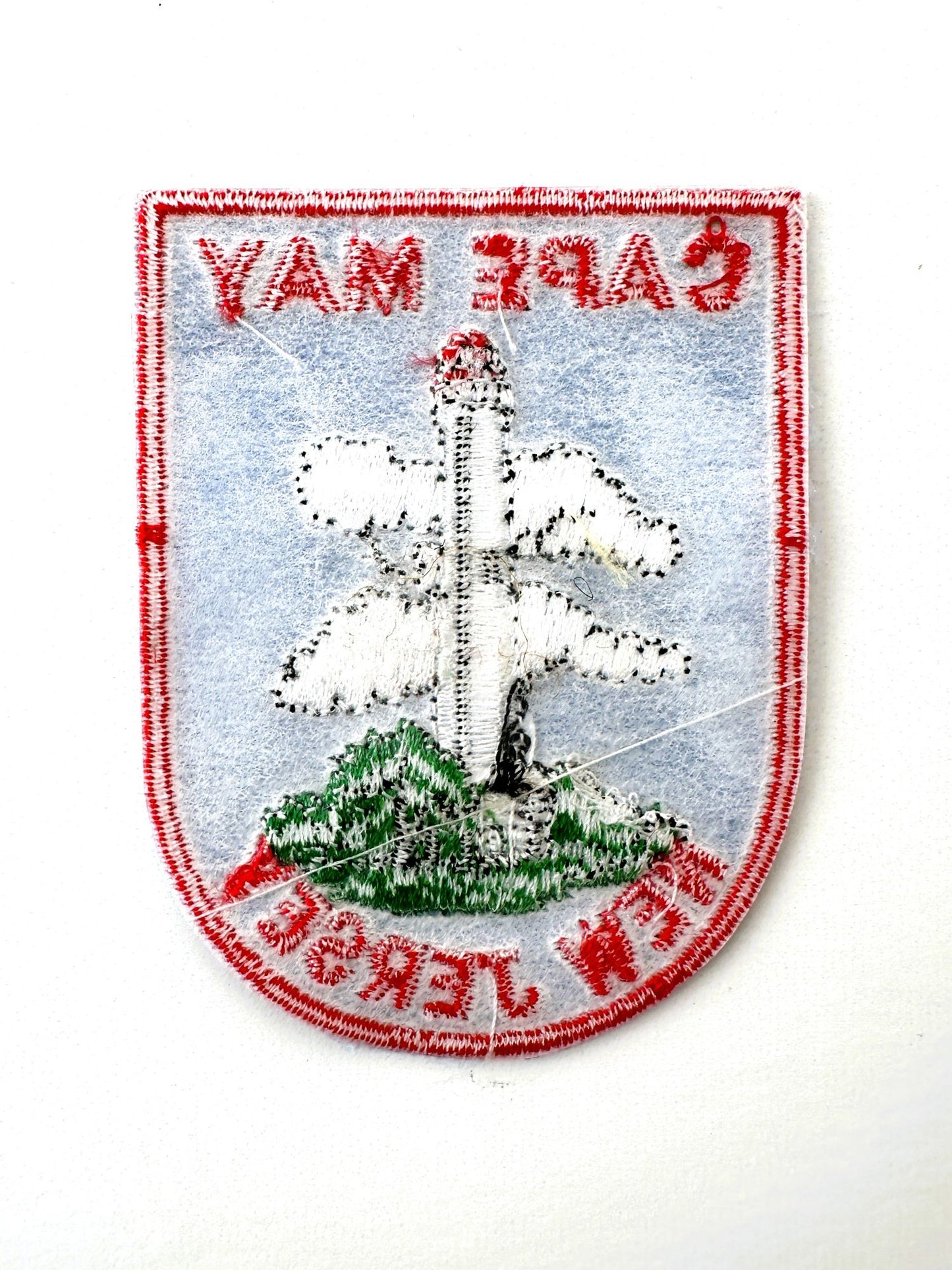 New Jersey Cape May Lighthouse Vintage Patch