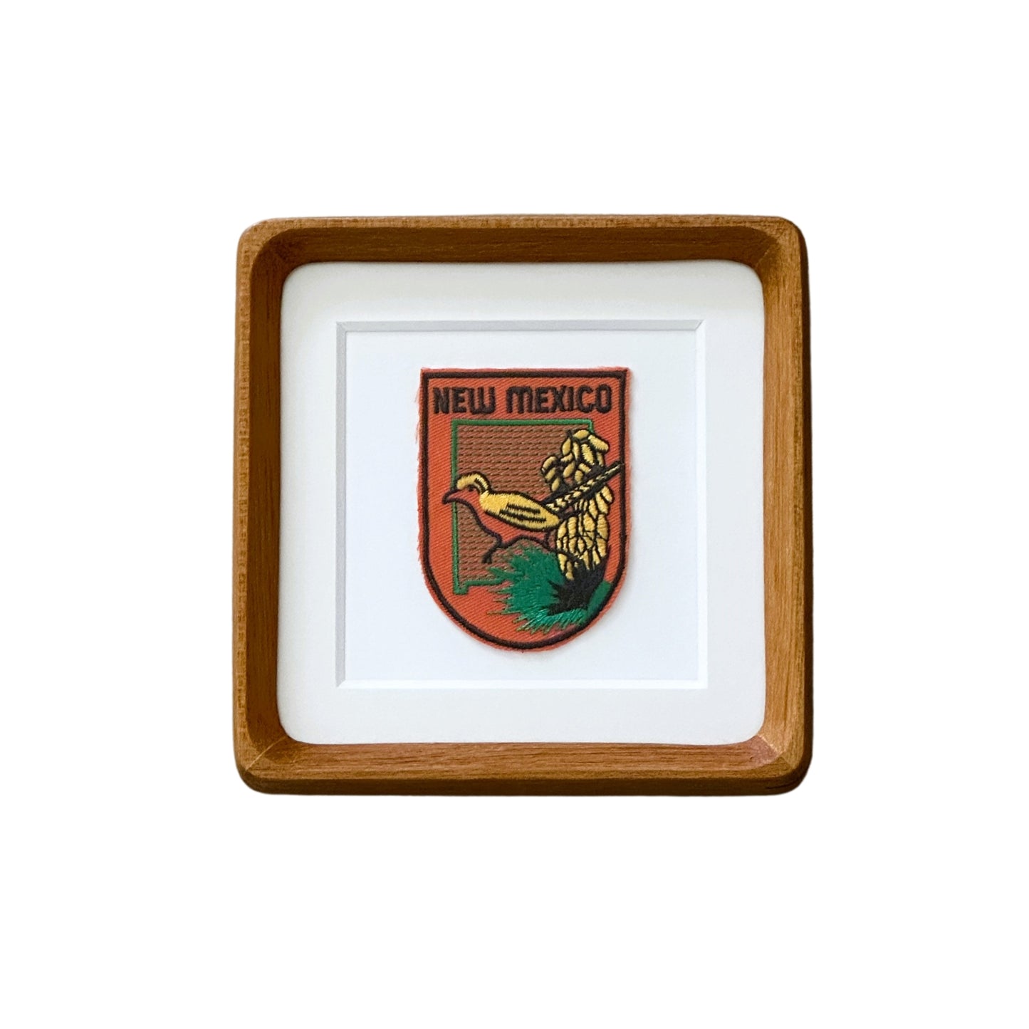 New Mexico Vintage Framed Travel Patch