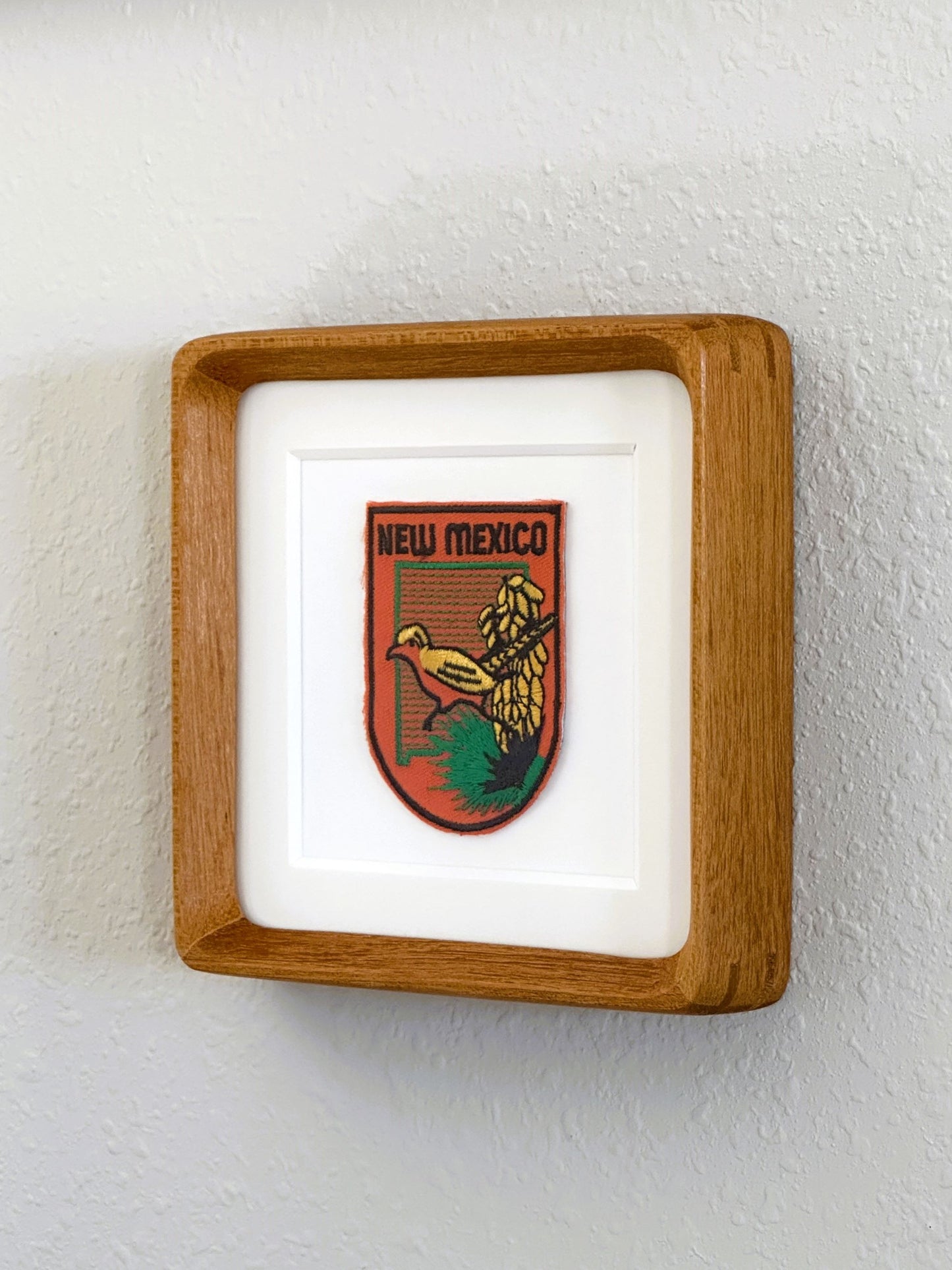 New Mexico Vintage Framed Travel Patch
