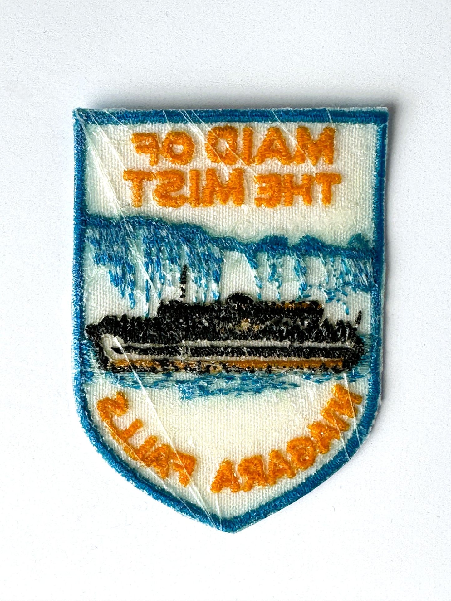 New York Niagra Falls Maid of the Mist Vintage Patch