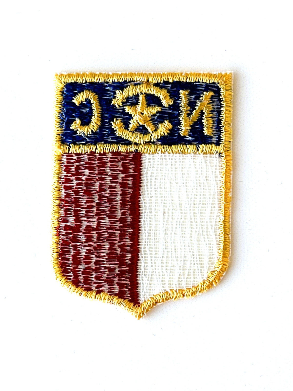 North Carolina State Flag Vintage Patch