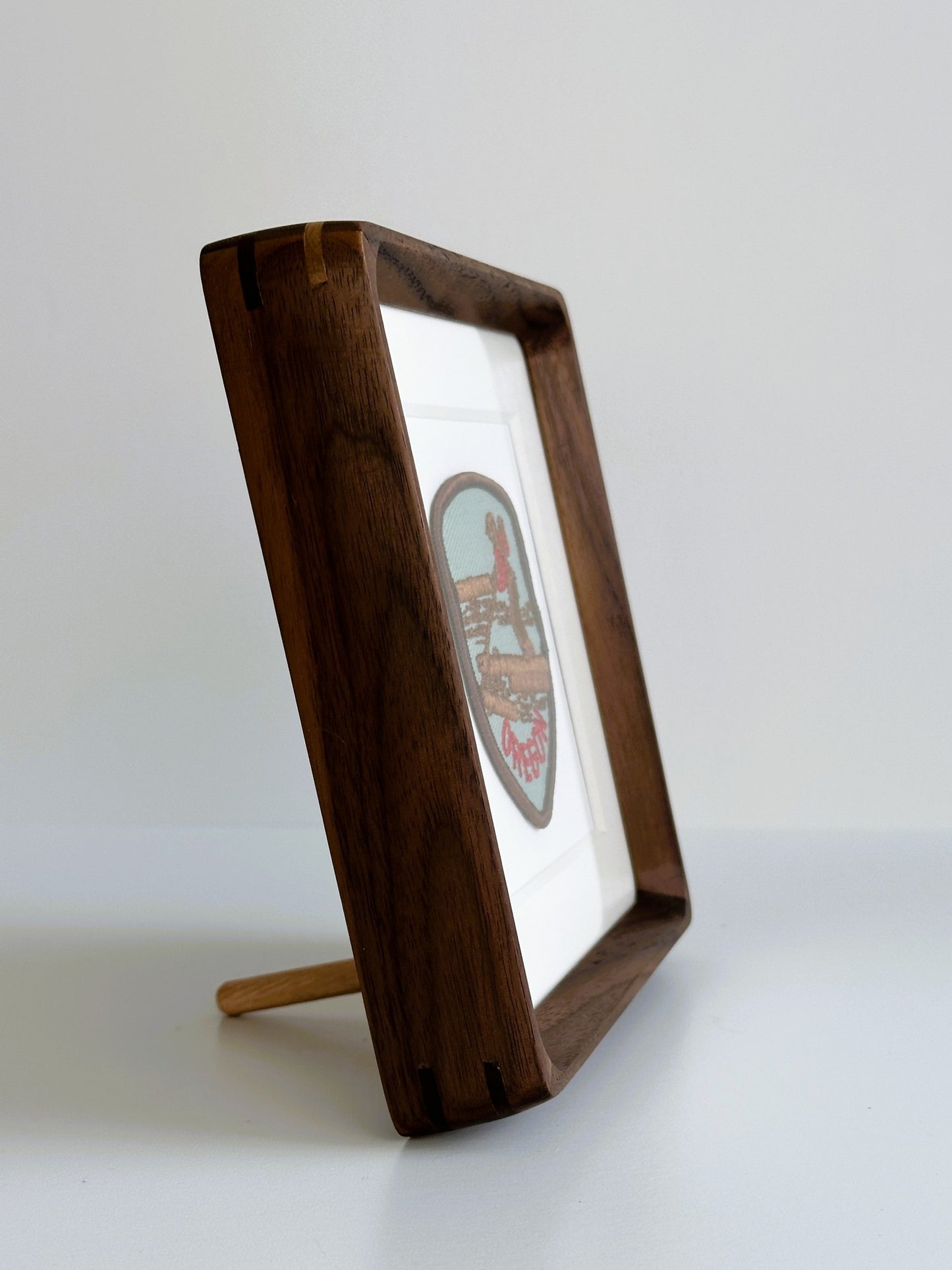 Oregon Logging Vintage Framed Travel Patch