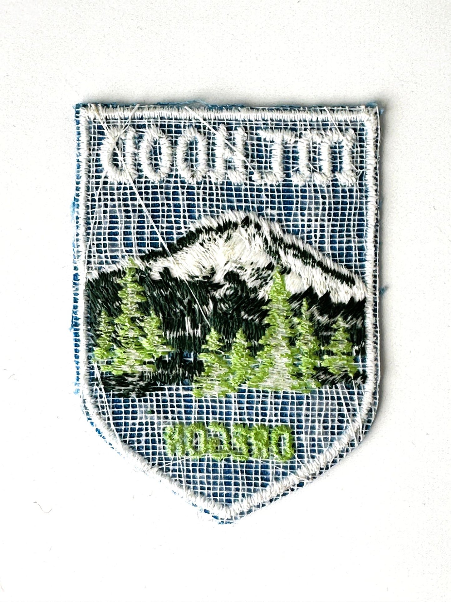 Oregon Mt. Hood Vintage Blue Patch