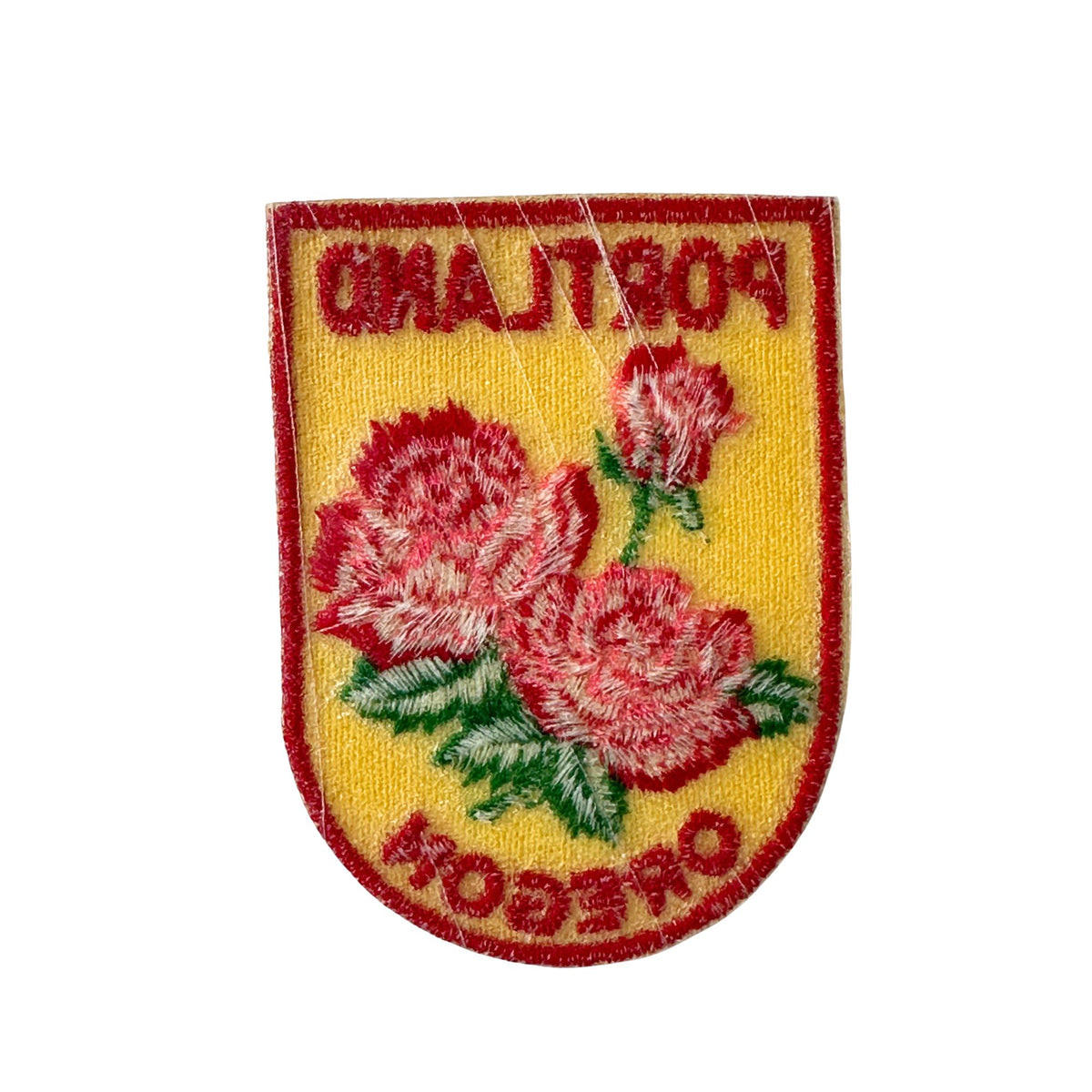 Oregon Portland Roses Vintage Patch
