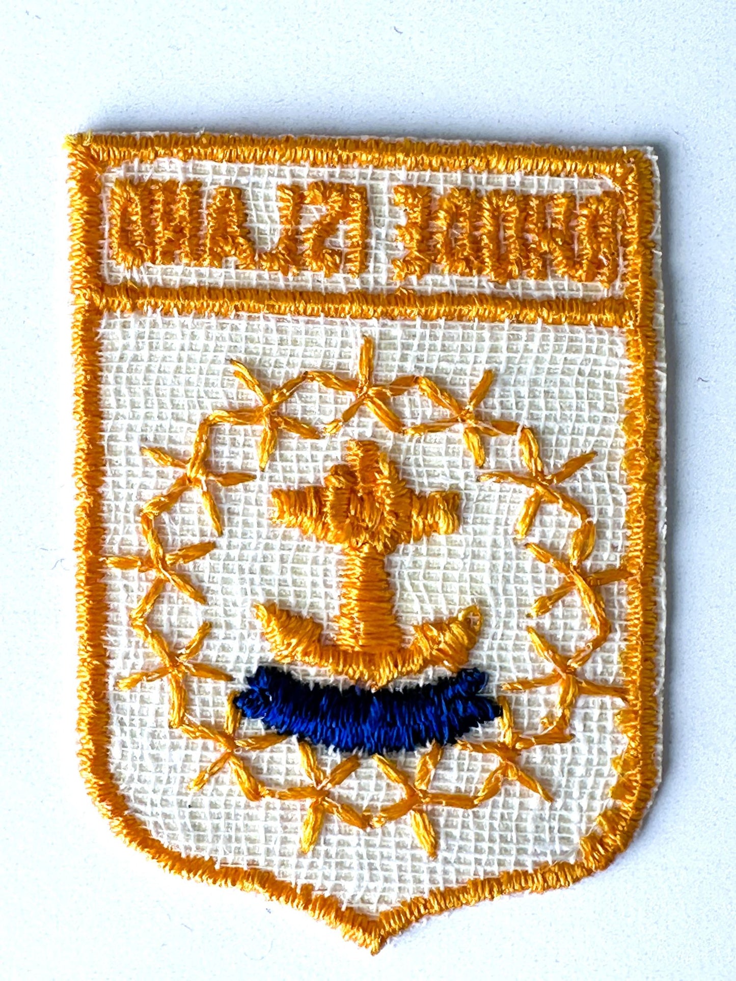 Rhode Island Anchor Vintage Patch