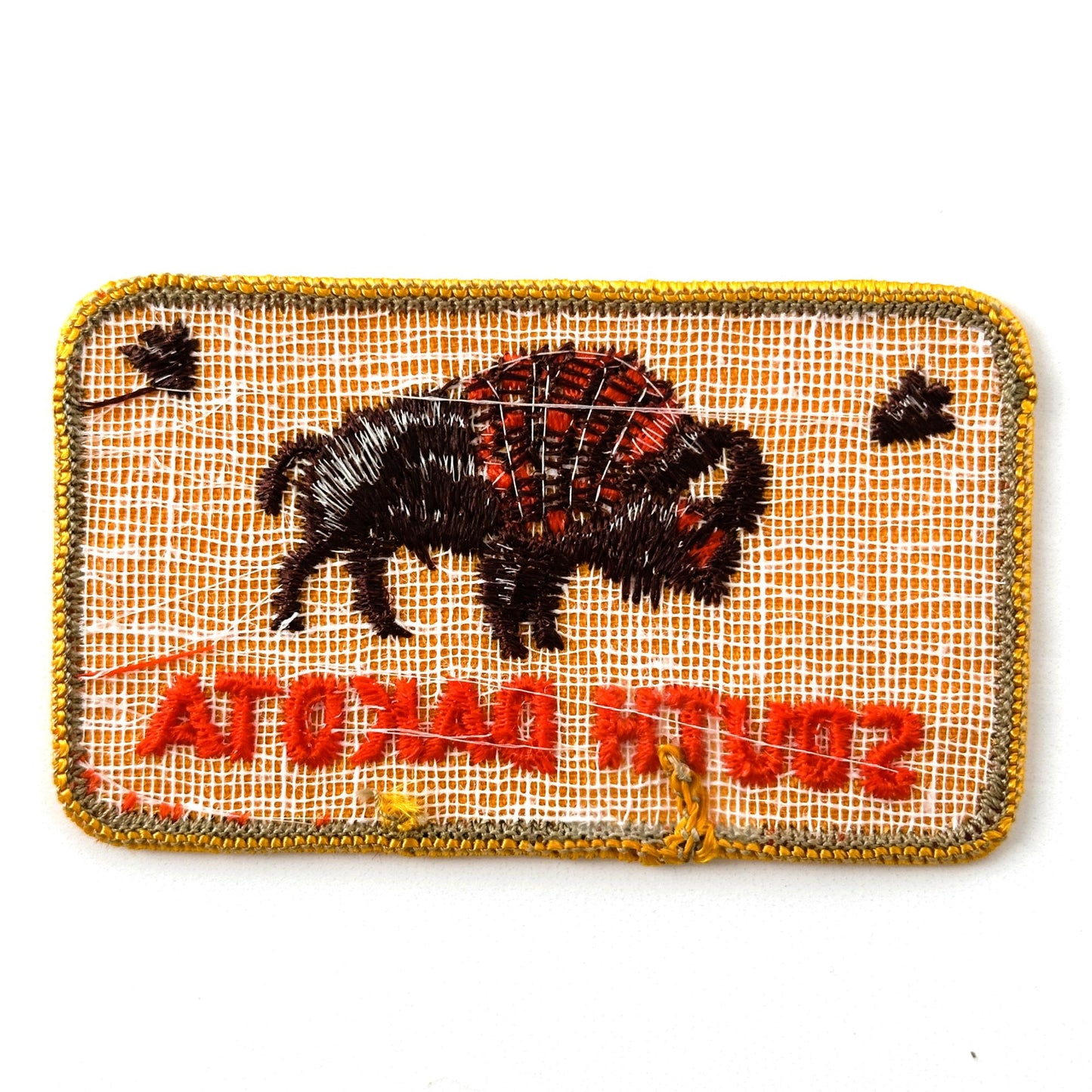 South Dakota American Bison Vintage Patch