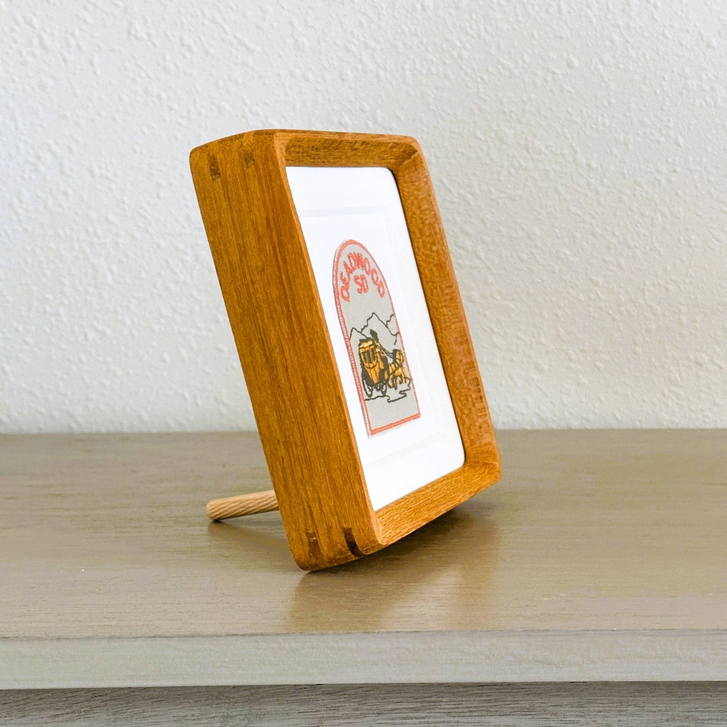 South Dakota Deadwood Vintage Framed Travel Patch