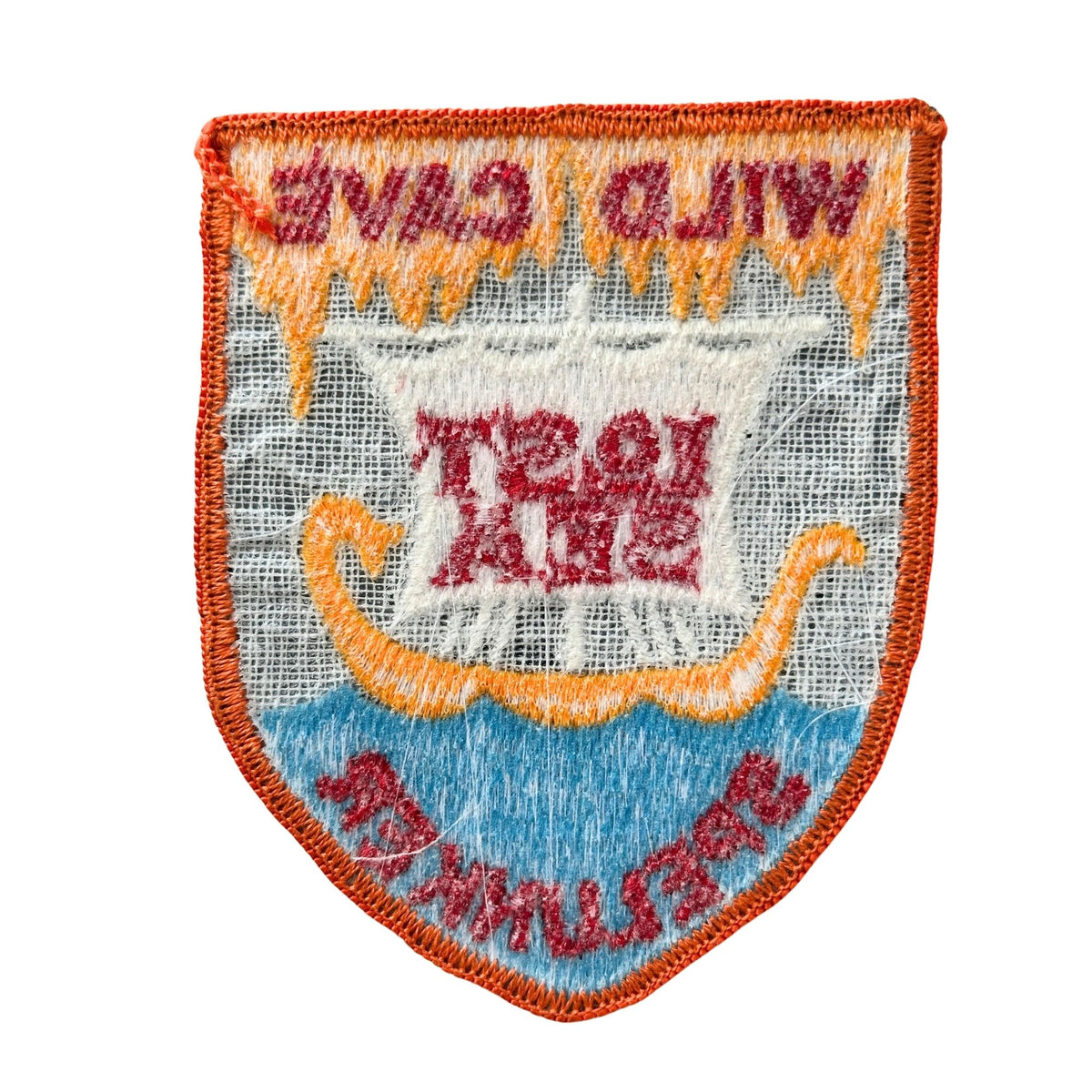 Tennessee Lost Sea Spelunker Wild Cave Large Vintage Patch