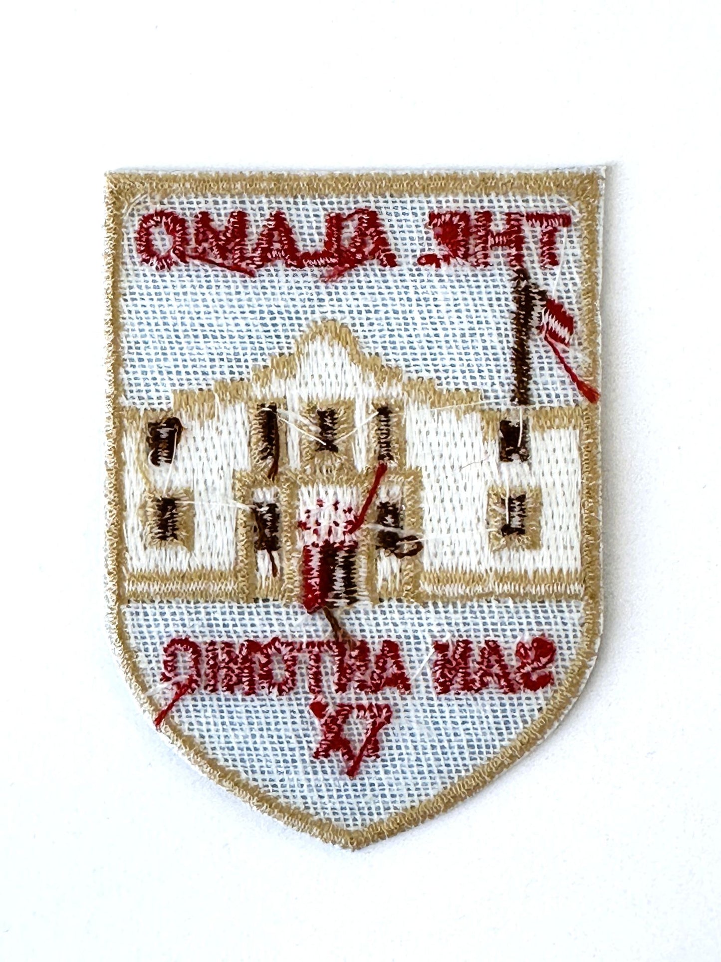 Texas San Antonio The Alamo Vintage Patch