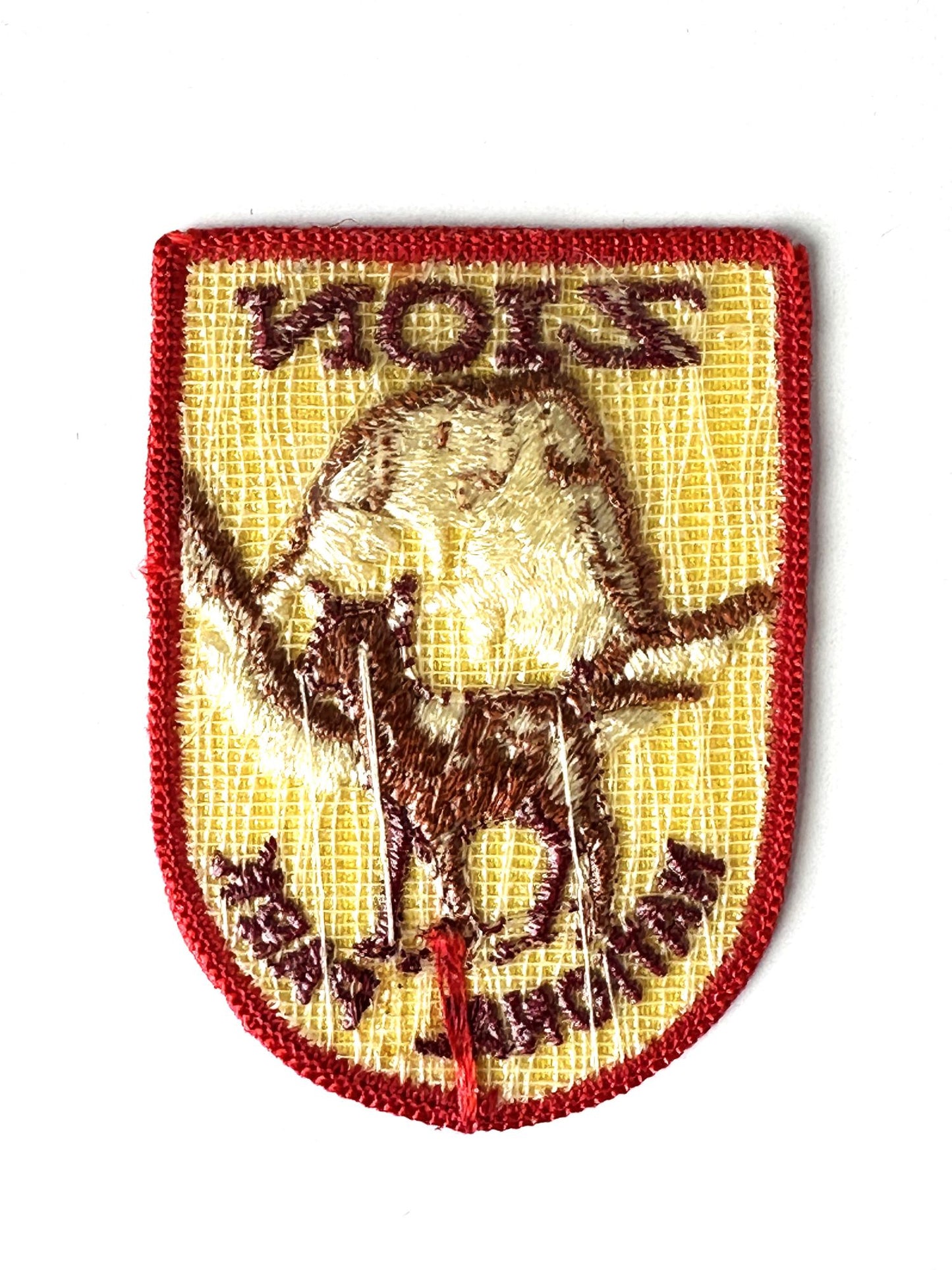 Utah Zion National Park Retro Deer Vintage Patch
